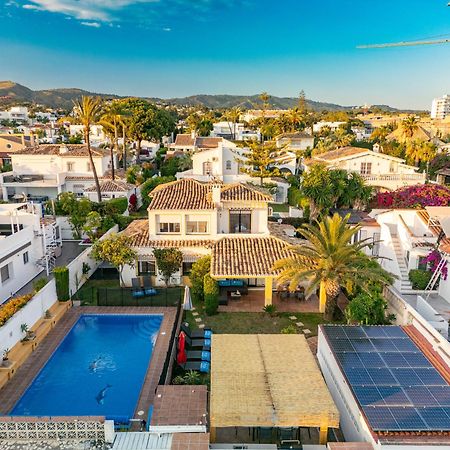 Typical Beach House Las Chapas Playa With Heated Pool Marbella Exteriér fotografie