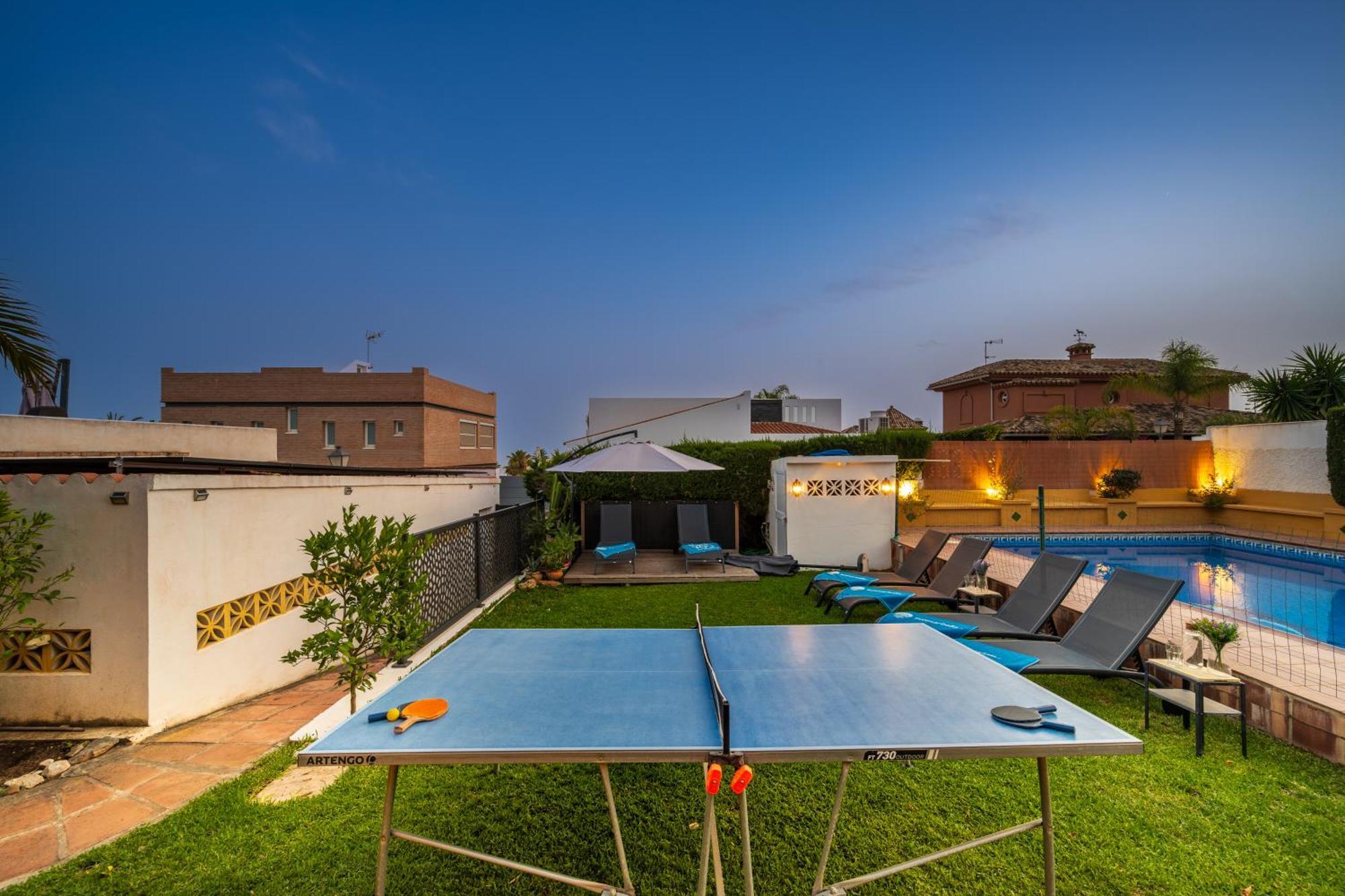 Typical Beach House Las Chapas Playa With Heated Pool Marbella Exteriér fotografie