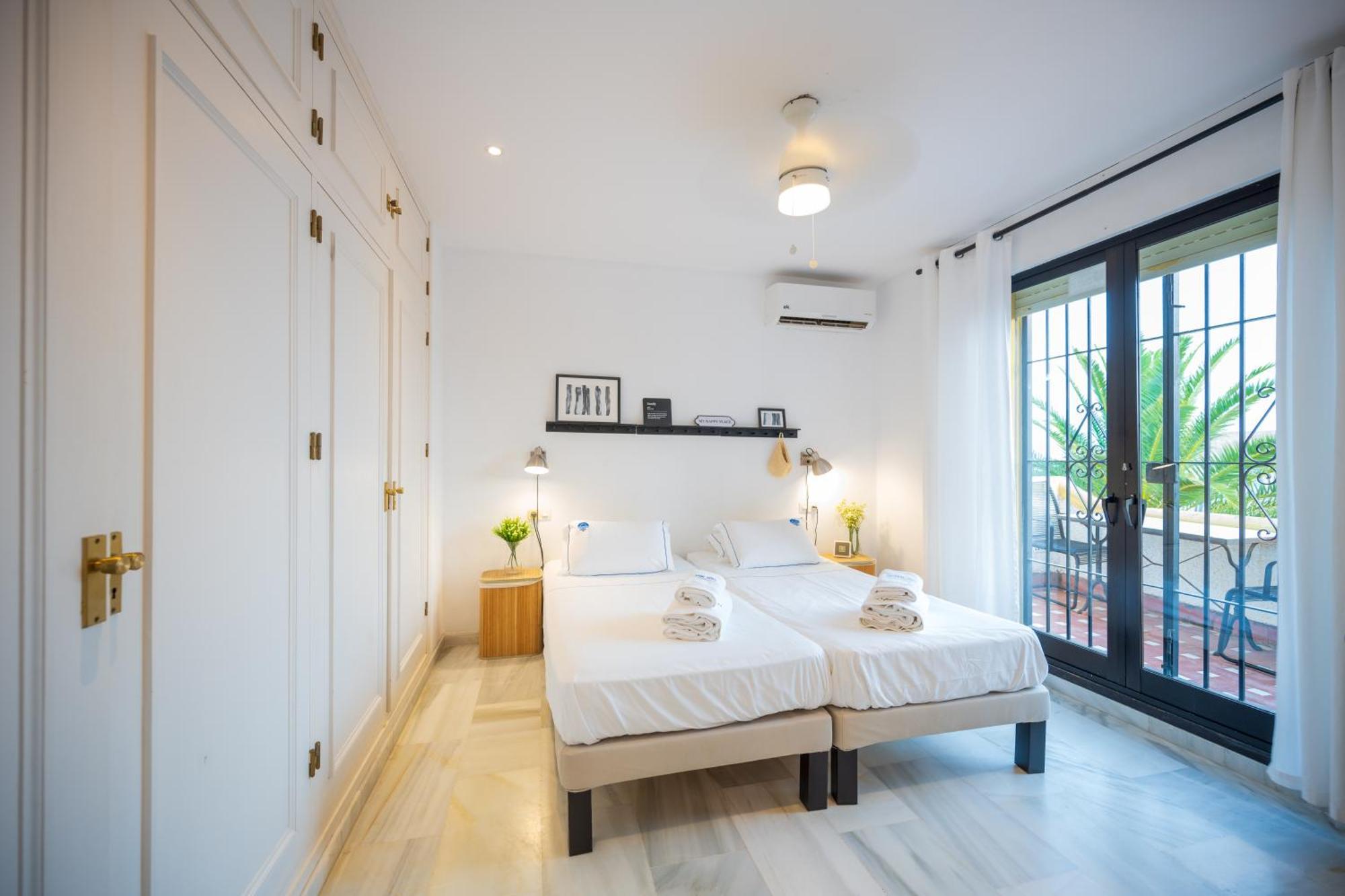 Typical Beach House Las Chapas Playa With Heated Pool Marbella Exteriér fotografie