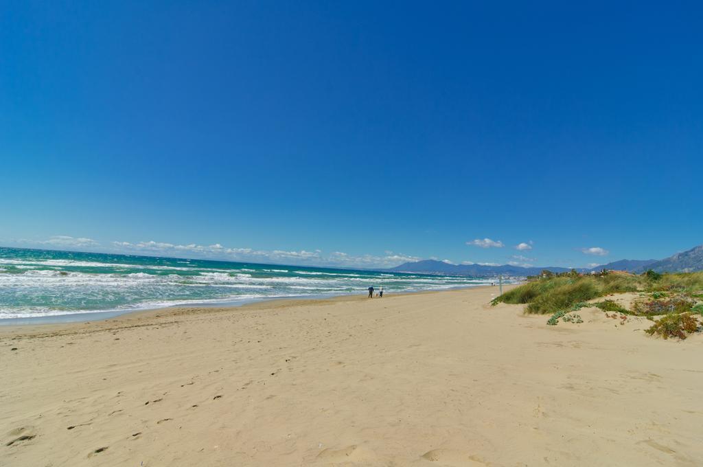 Typical Beach House Las Chapas Playa With Heated Pool Marbella Exteriér fotografie