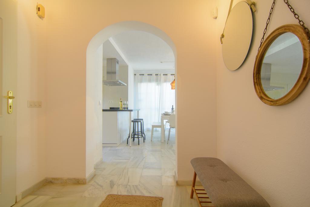 Typical Beach House Las Chapas Playa With Heated Pool Marbella Exteriér fotografie